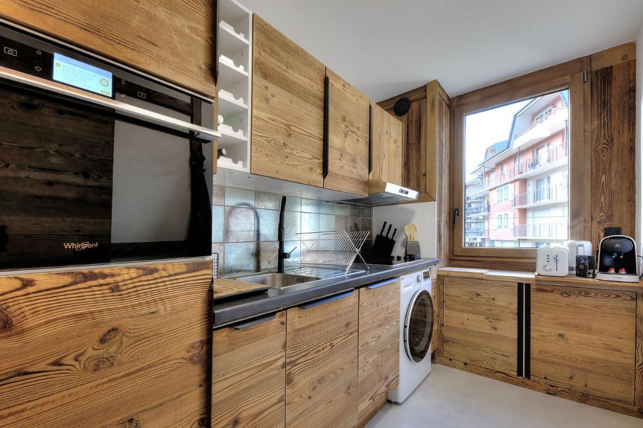 Appartement Familial Au Pied De La Telecabine 4* Saint-Gervais-les-Bains Exterior foto