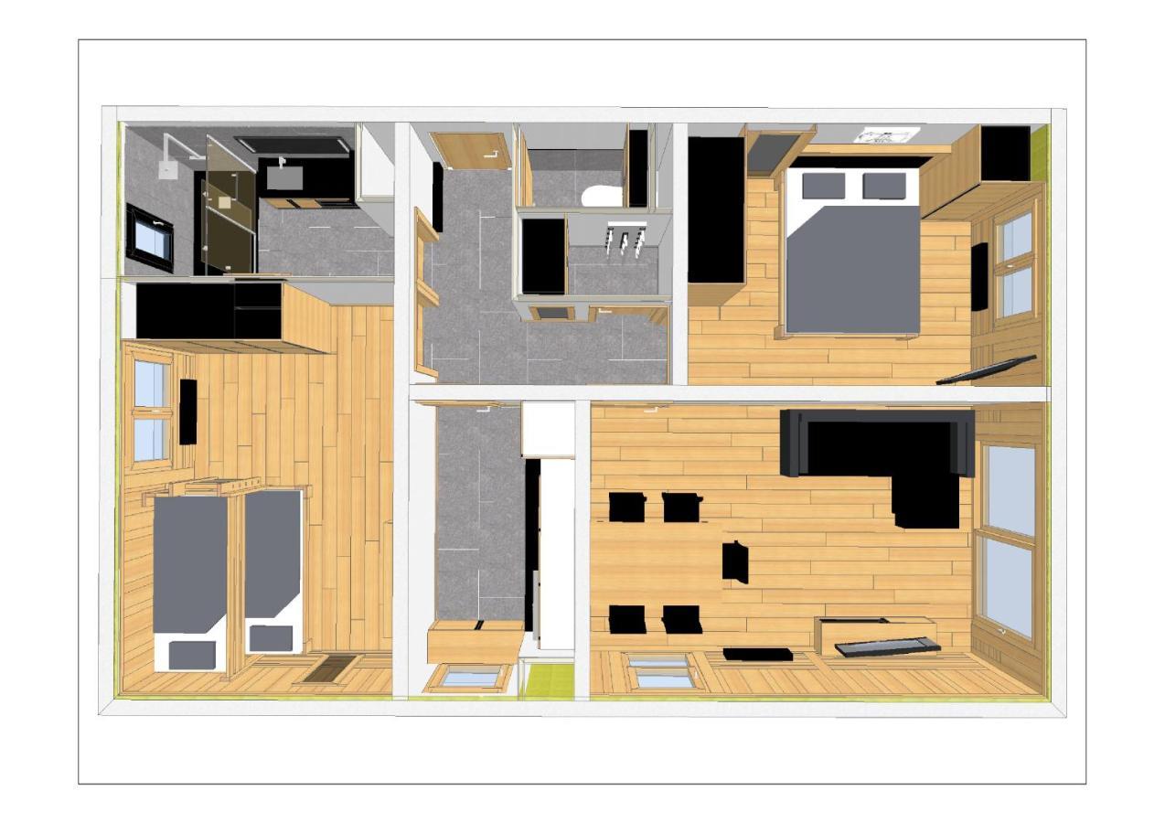 Appartement Familial Au Pied De La Telecabine 4* Saint-Gervais-les-Bains Exterior foto